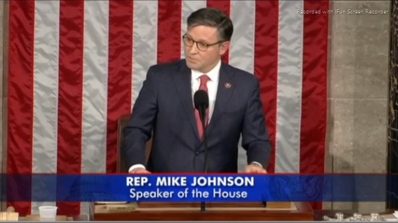 SPEAKER JOHNSON CLIPS-CHRISTIAN? CONSERVATIVE?? "CONSTITUTIONAL"ATTORNEY??? WE'LL SEE - 11 mins.