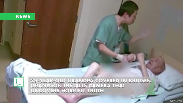 89-Year-Old Grandpa Covered in Bruises. Grandson Installs Camera That Uncovers Horrific Truth