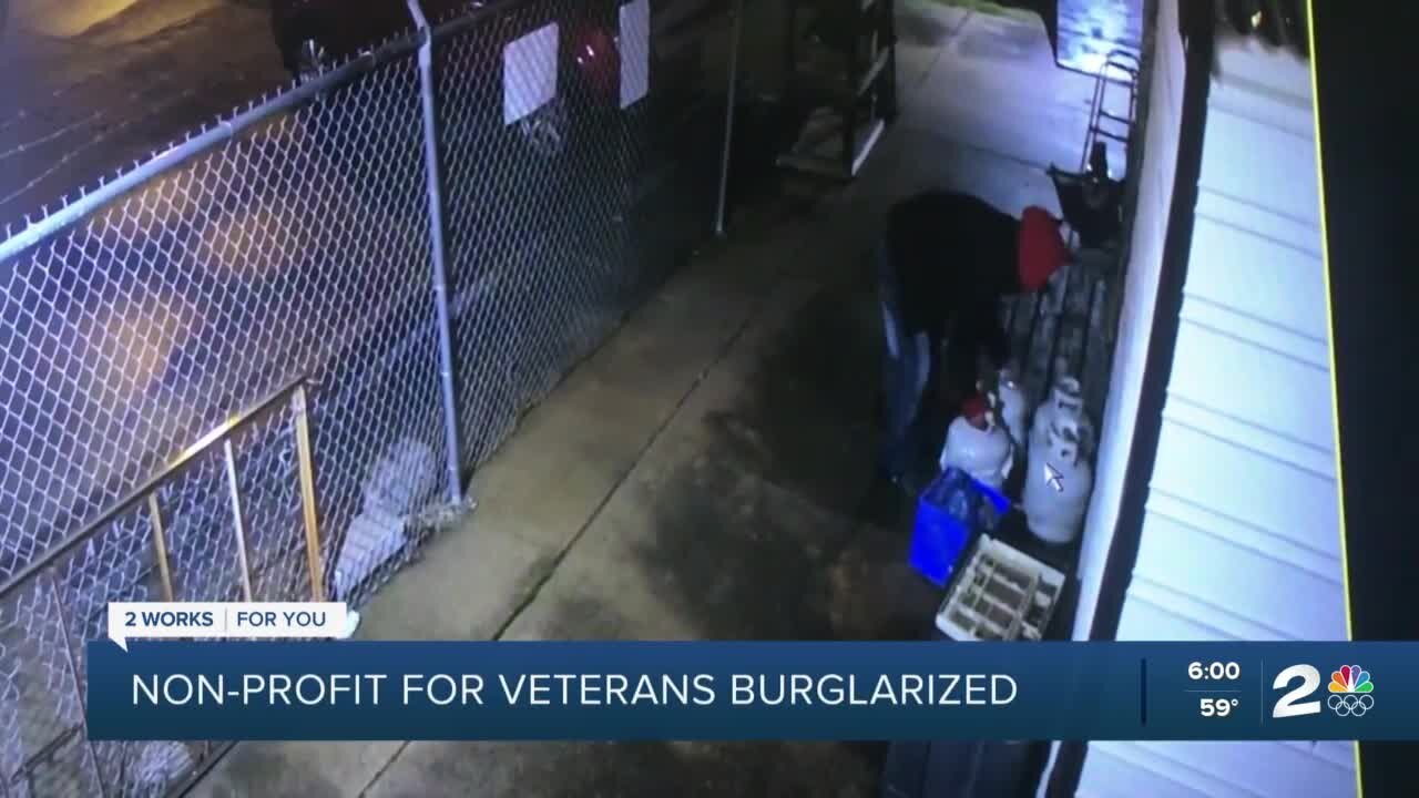 Tulsa veterans organization targeted for break-ins, theft