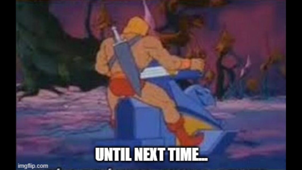 Until next time...