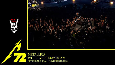 Metallica - Wherever I May Roam (Detroit - November 12 2023)