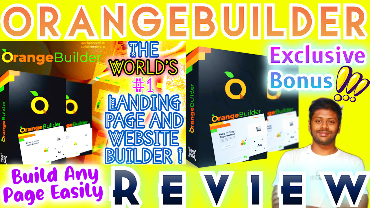 OrangeBuilder Review, Landing Page and Website Builder, 🔴 WAIT 🔥 Get it with Exclusive BONUSES
