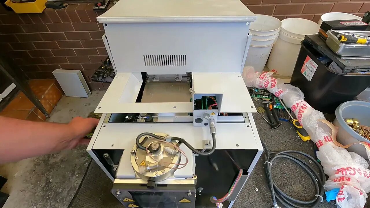 Scrapping Chromatograph Mass Spectrometer