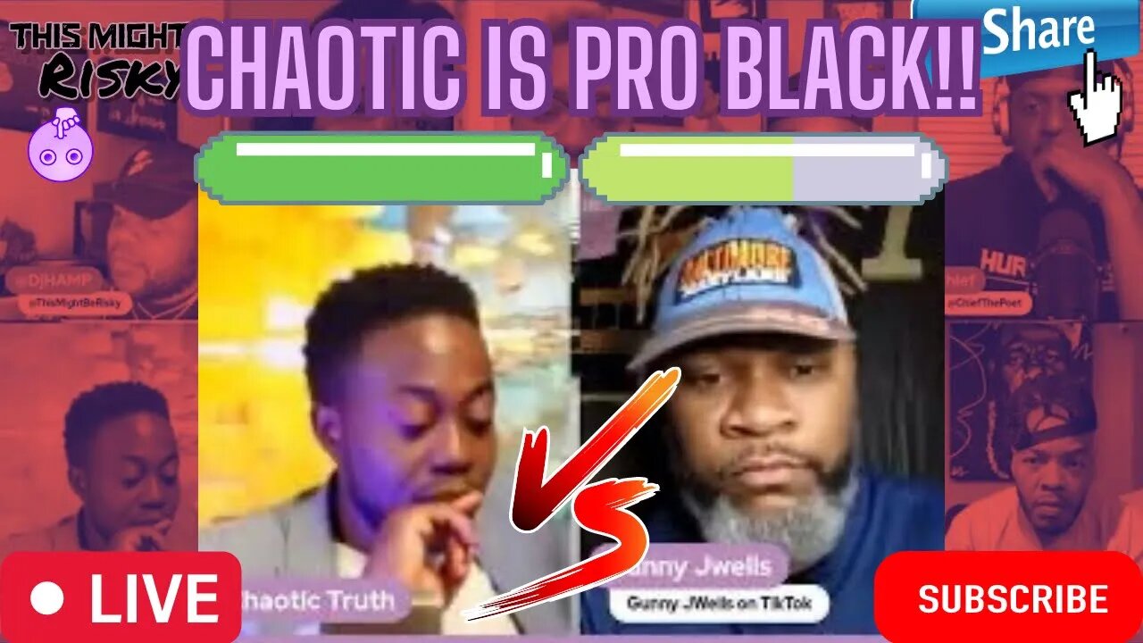 CHAOTIC TRUTH STICKS UP FOR BLACK AMERICANS!? GUNNY DOESN'T LIKE THAT, THEN THIS HAPPENS!