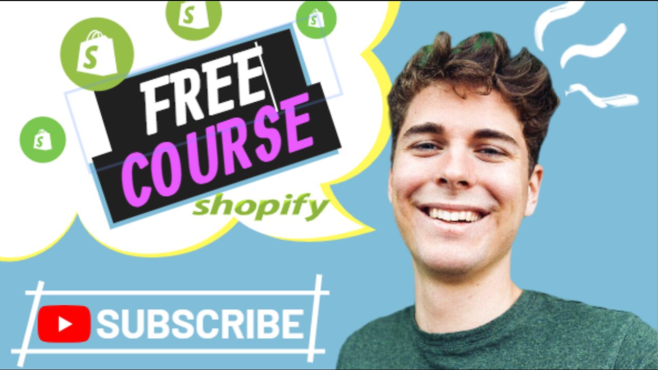 Make a business website with Shopify, How to Build a Business Website, Earn Online, Free Course 2022