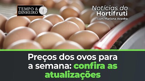 Confira os preços dos ovos para a semana