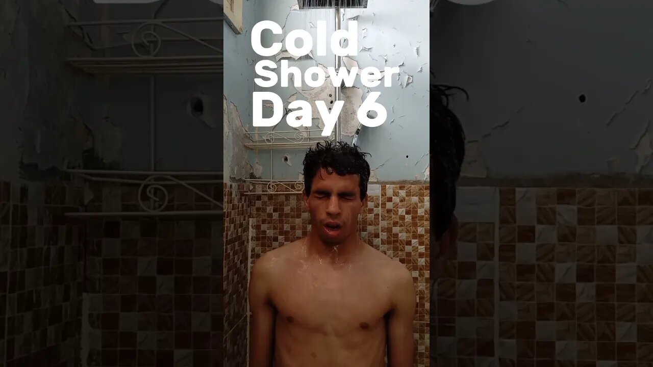 Cold Shower Day 6 ✌️ #coldshower #workout #coldshowers