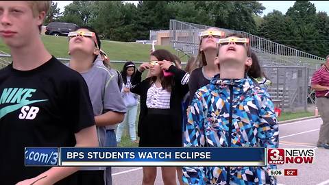 Eclipse 2017: BPS students watch eclipse