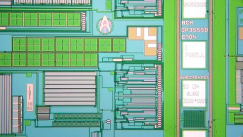 Dallas Semiconductor Wafer Art!