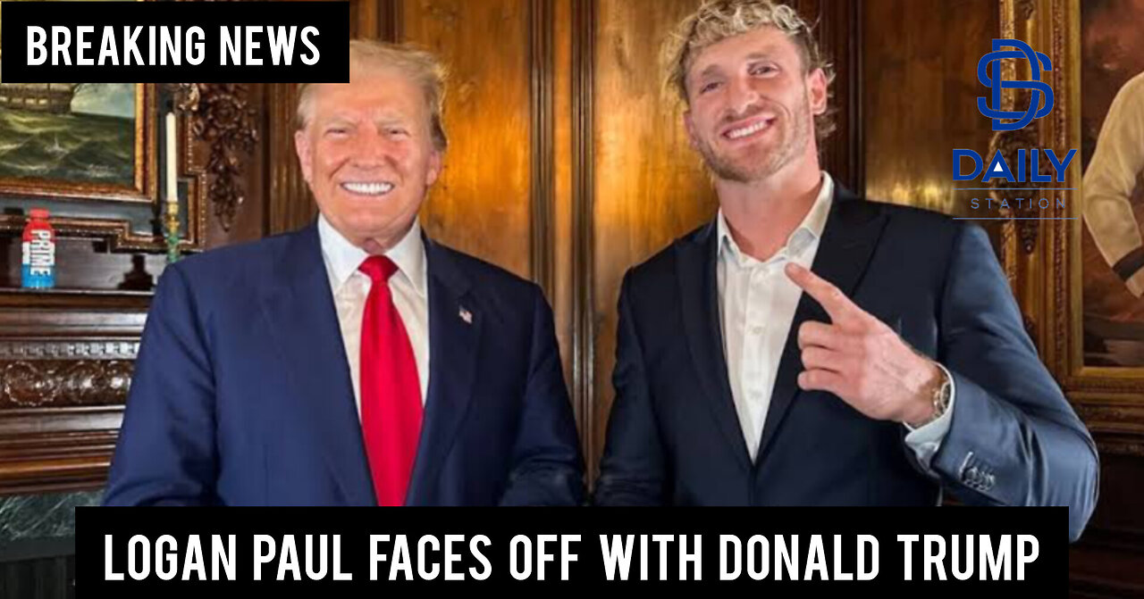 Logan Paul Face Off With Donald Trump|Breaking|