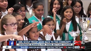 Girl Scout Troop helps those battling cancer