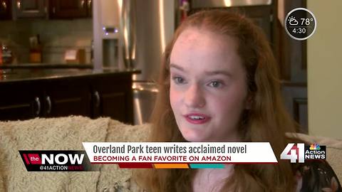 Local teenage author receives 5-stars on Amazon