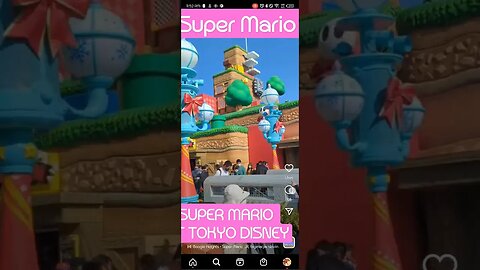 WOW NEW SUPER MARIO BROSS AT DISNEY'S