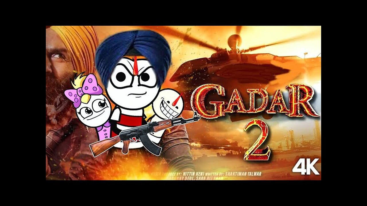 Gadar 2 - Ek Funny khata😂| Gadar 2 Funny Comedy | गदर 2 कॉमेडी | Gadar 2 Movie