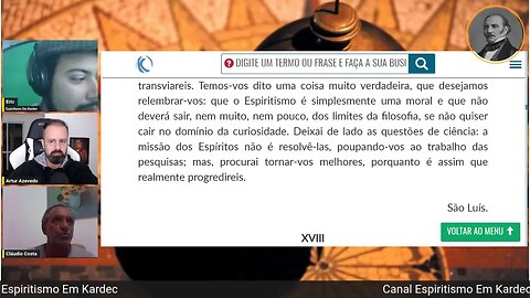 Dissertações Espíritas - Cap. XXXI - O Livro dos Médiuns