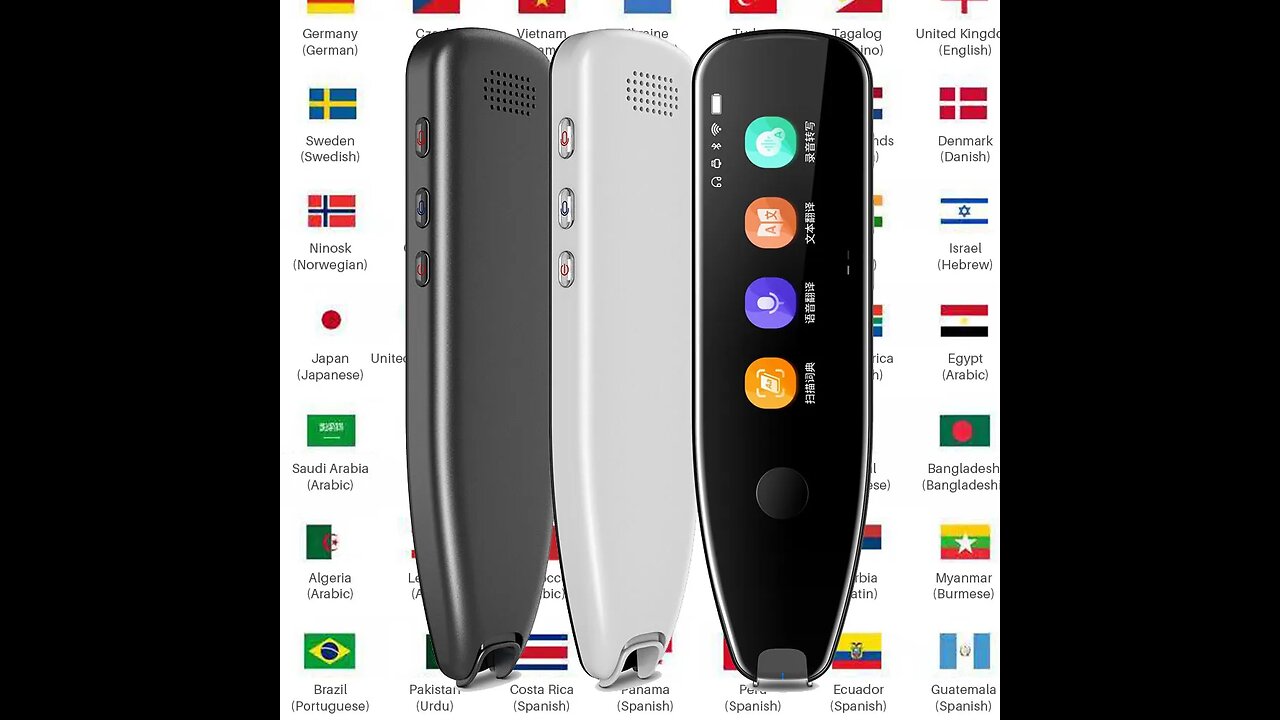 Smart Voice Scan Translator Pen MultifunctionTranslation