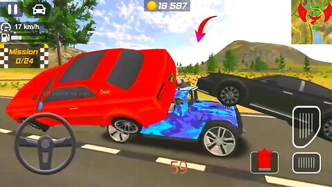 HD police vs gari game #659 police Gameplay Best Car Games Drift Gari Driving 2023 Android