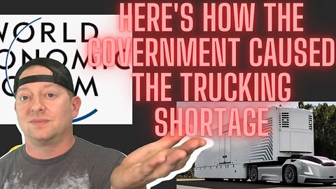 Here's How the Government Caused the Trucking Shortage