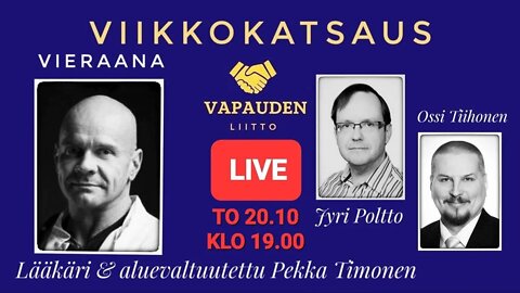 Viikkokatsaus: Pekka Timonen ja Jyri Poltto esittäytyvät