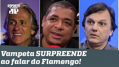 O Flamengo está ARROGANTE? Vampeta cita Mauro Cezar e SURPREENDE em resposta!