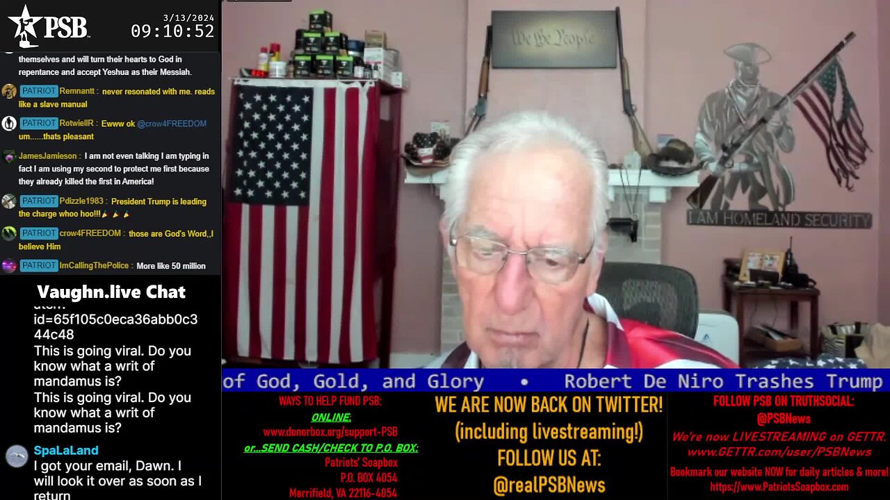 2024-03-13 09:02 EDT - Straight Shootin': with Thumper