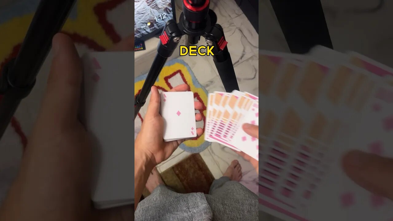 Impossible Card Trick. Nothing Makes Sense