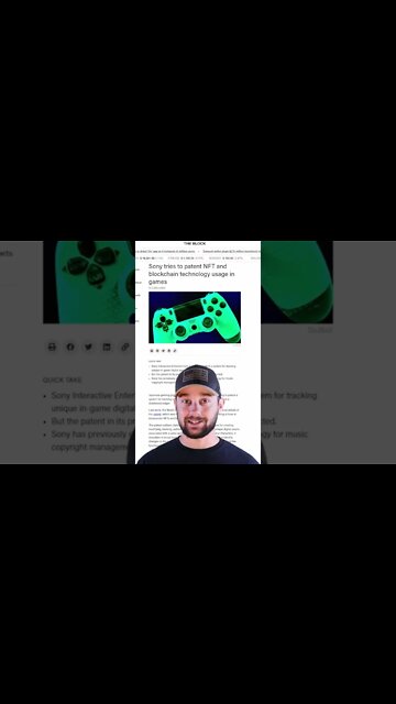 Sony Breaks Into NFT Gaming 💥 #shorts