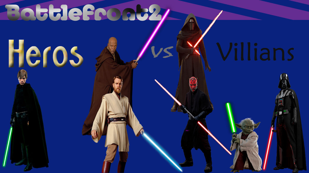 Battlefront-2- Heros Vs Villians