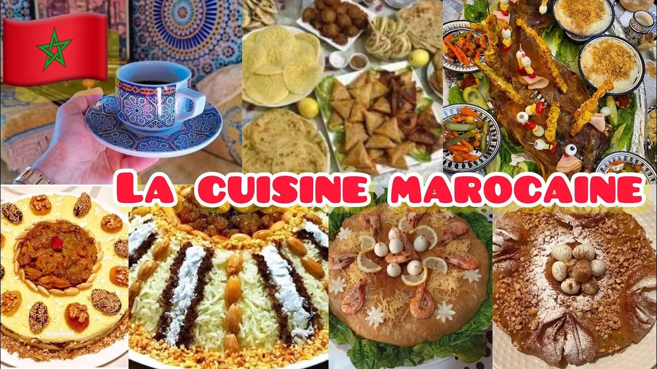 La cuisine marocaine et les plats populaires 🇲🇦😋#food #cuisine #plats #maroc