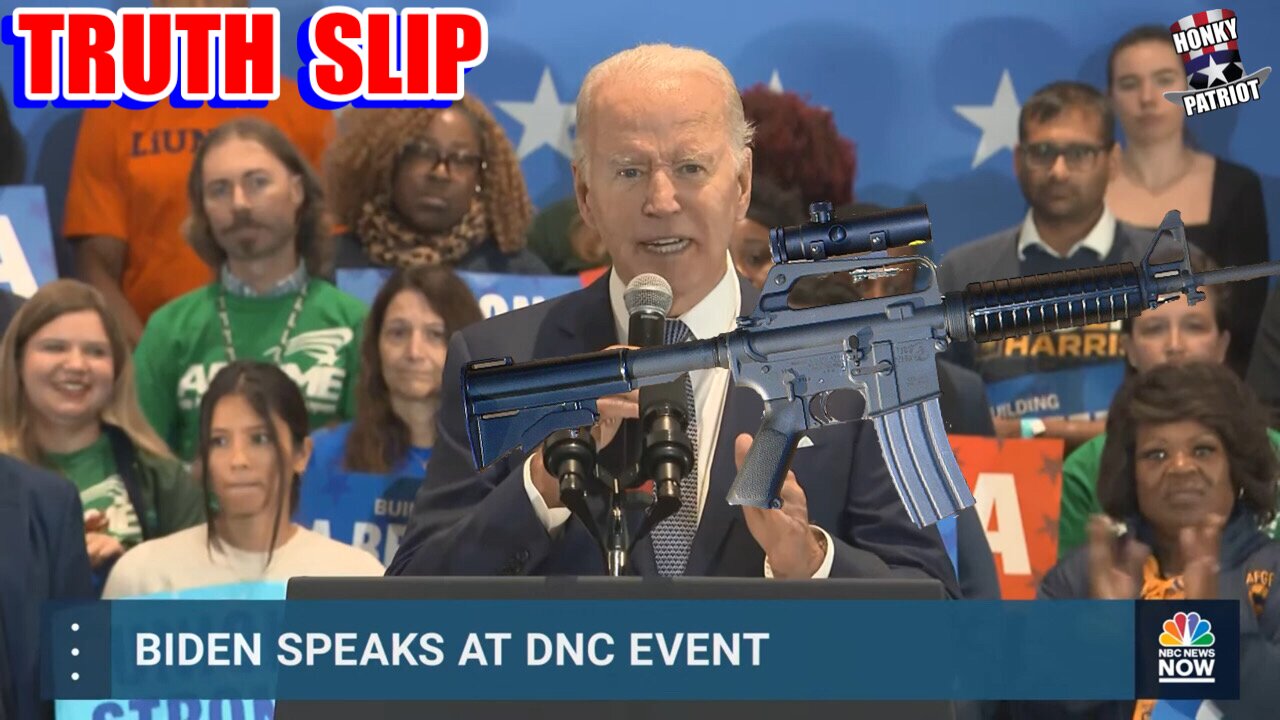 Joe Biden Admits AR-15s Defend America & People