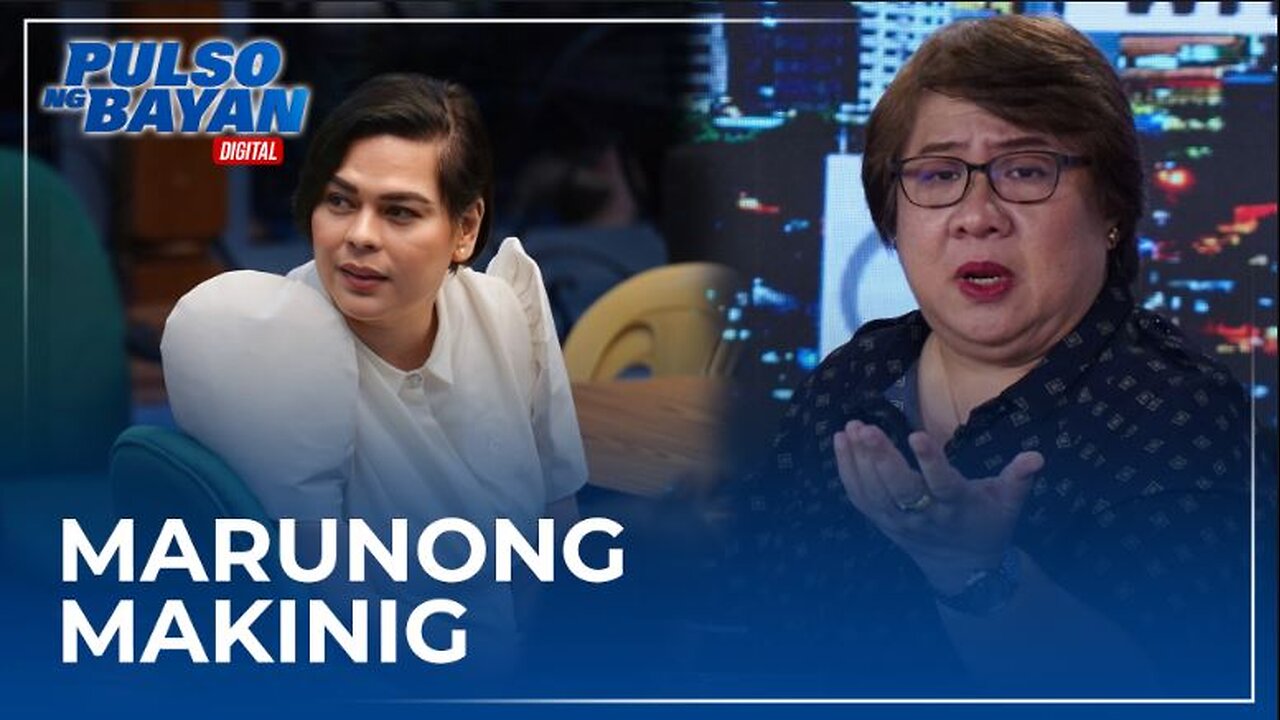 Pagbawi sa hiling na confidential funds ni VP Sara Duterte, patunay na marunong itong makinig