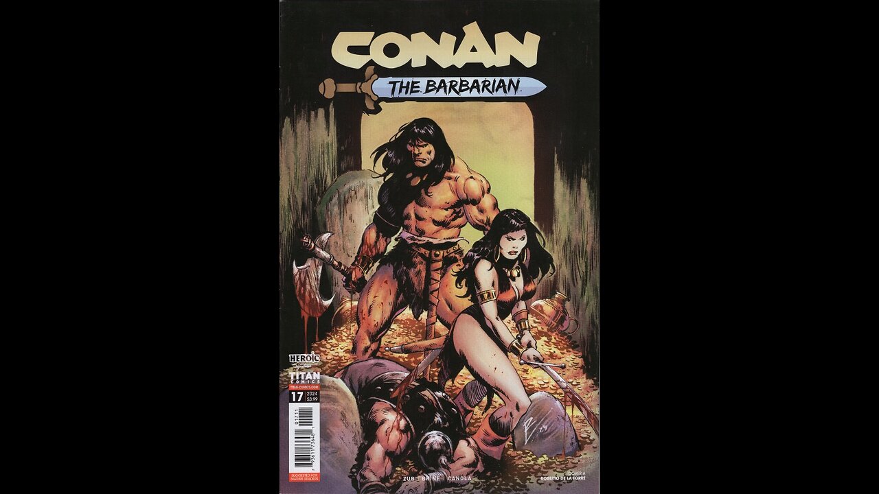 Conan: The Barbarian #17 Titan Comics #QuickFlip Comic Review