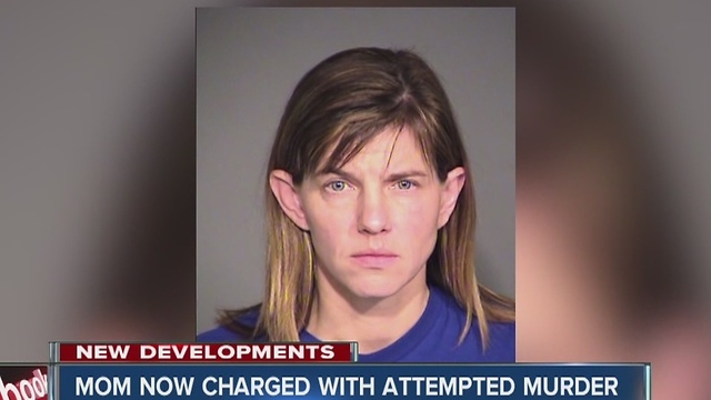 Mom who injected feces into son's IV now charged with attempted murder