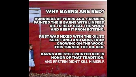 #422 WHY ARE BARNS PAINTED RED? LIVE FROM THE PROC 08.18.22