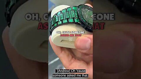 ANDREW BUYS 600K EMERALD WATCH🤩🤩🤩