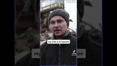 Man loses wife in Ukraine War 💔