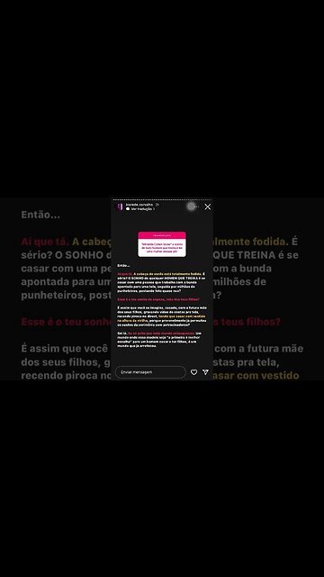 Mulher não queria se comparar as blogueiras do Instagram | Ícaro de Carvalho