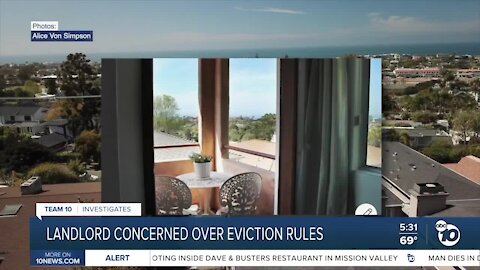 San Diego landlord concerned over eviction rules