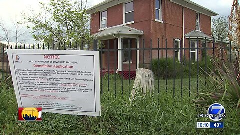 Man trying to save 113-year-old home Park Hill