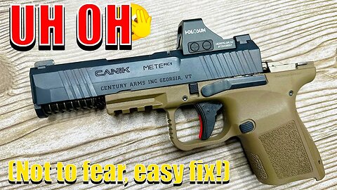 😩 HOW TO FIX a Canik SLIDE that's STUCK | Canik METE MC9 | Glock 43X