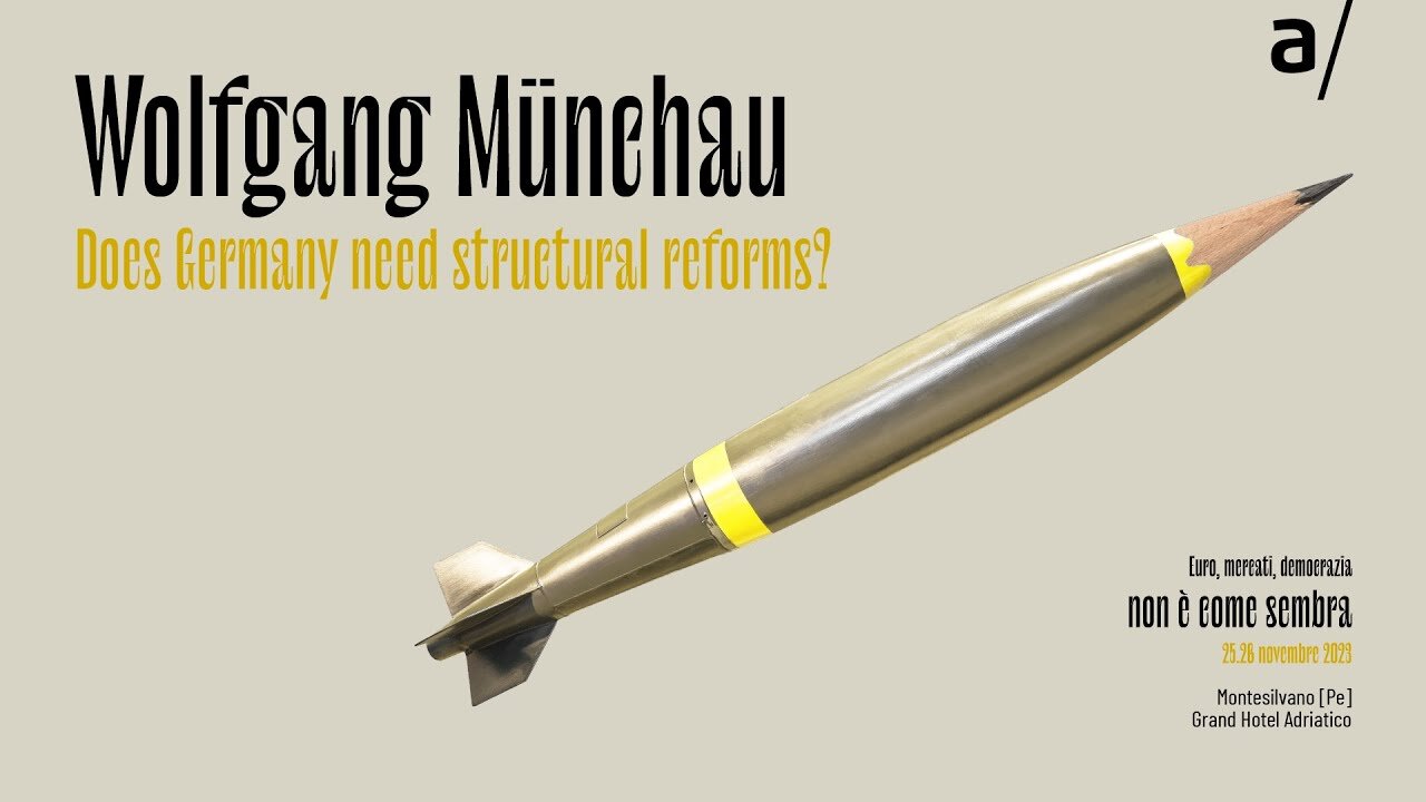 🔴 EMD2023 | Does Germany need structural reforms? - Wolfgang Münchau