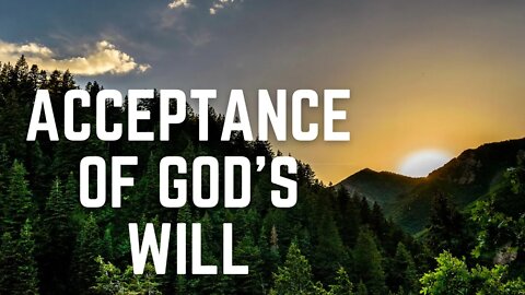 Acceptance of God's Will #shorts