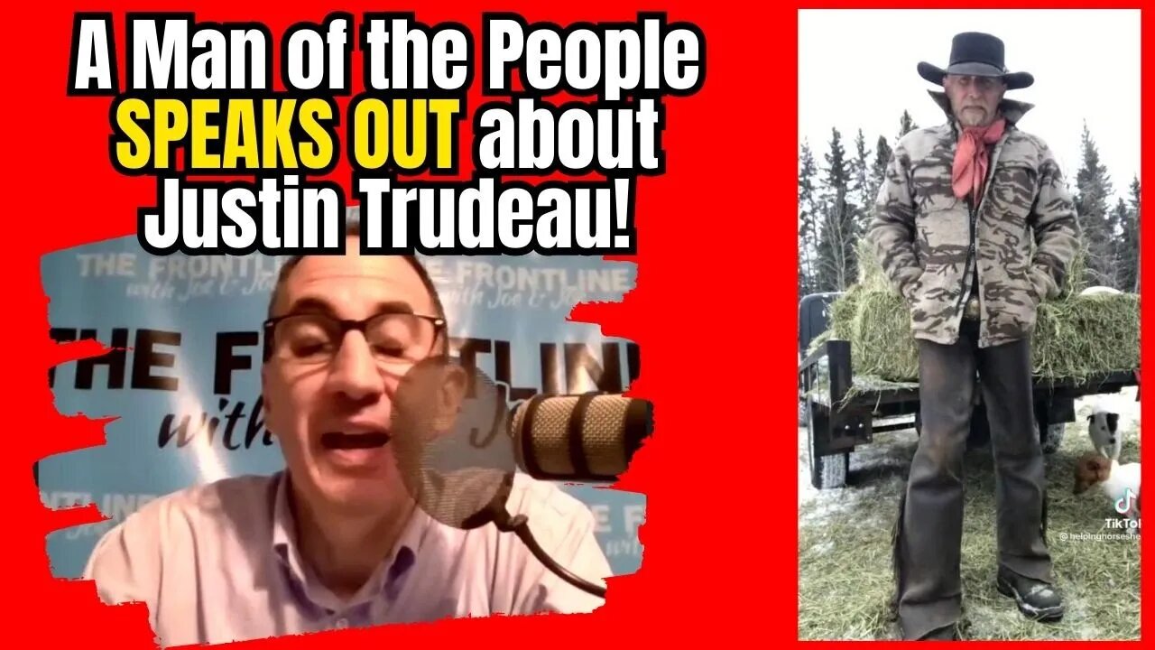 LOVE IT! A Canadian Man OF THE PEOPLE!