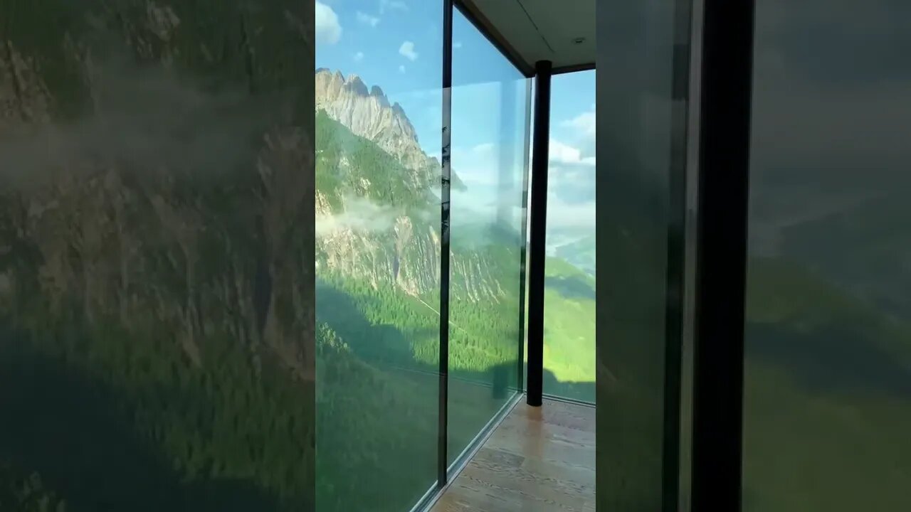 Serene morning in the mountains #shorts