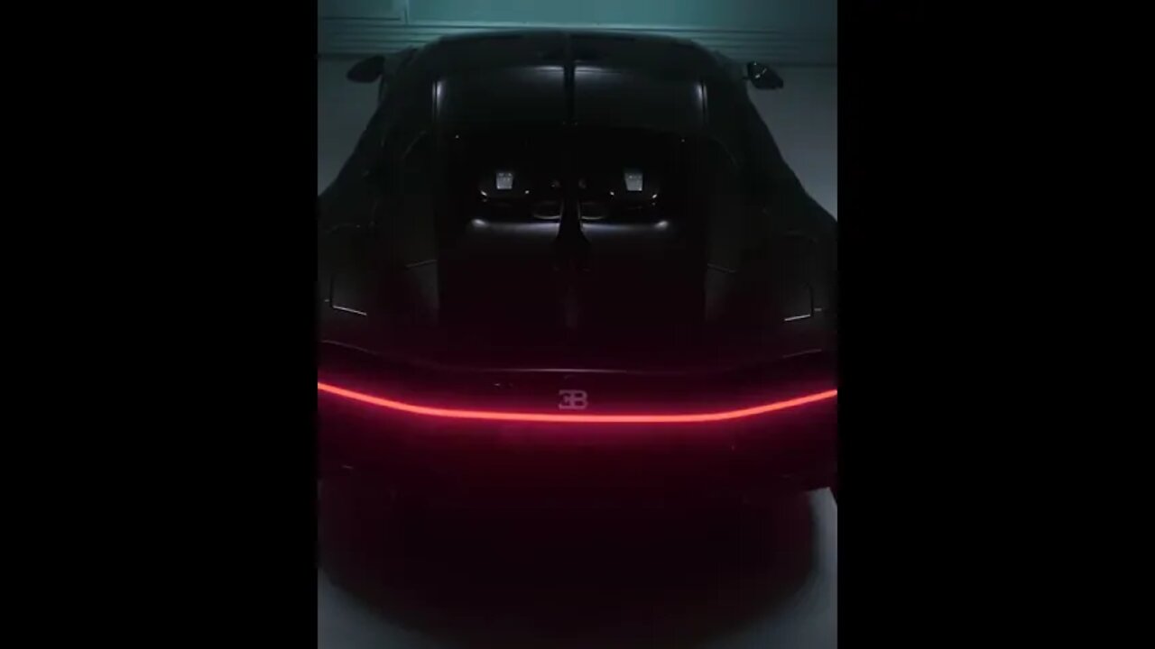 Bugatti car riding for looking smart tv 🙄