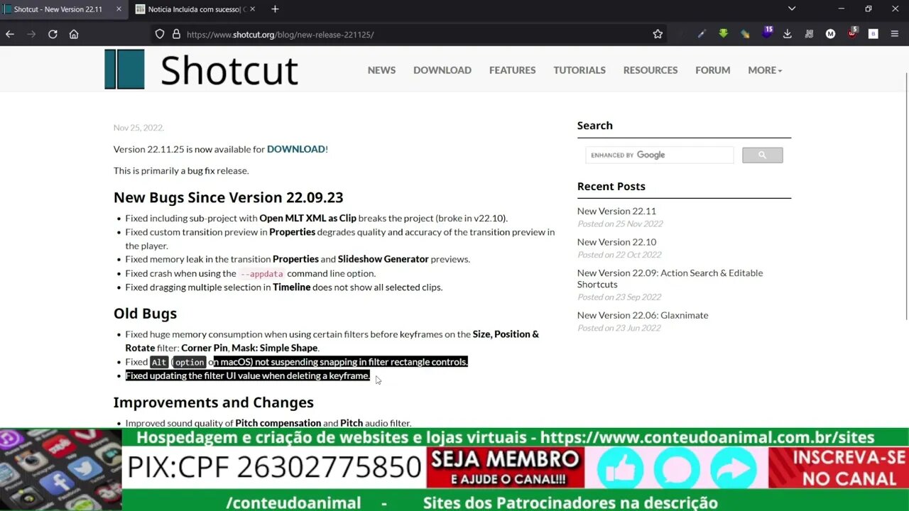 shotcut 22 11 25