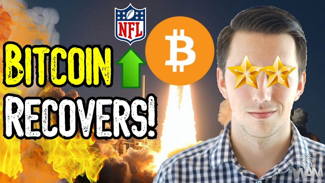 Bitcoin RECOVERS! - The NFL RUSHES Into Crypto! - JP Morgan Gives Into Cryptocurrency FOMO