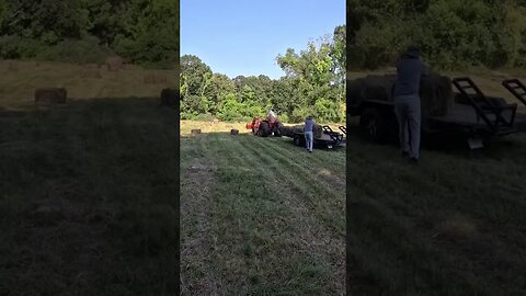 Haying time lapse #tractor #farming #farm #new