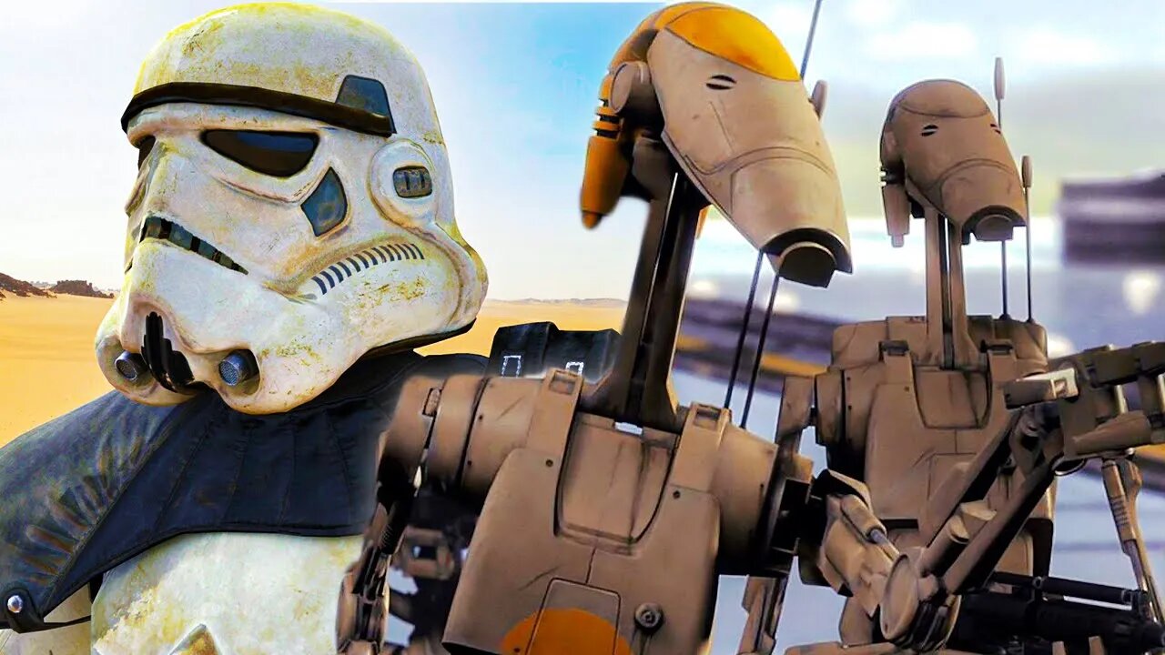 Por Que o Império Usava Stormtroopers em Vez de Dróides?