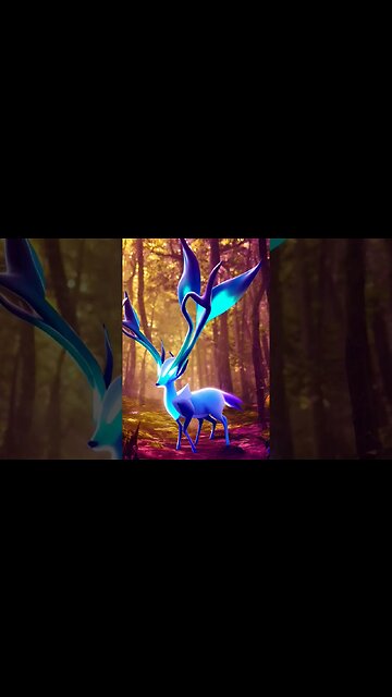 AI generated Xerneas #whosthatpokemon #pokemon